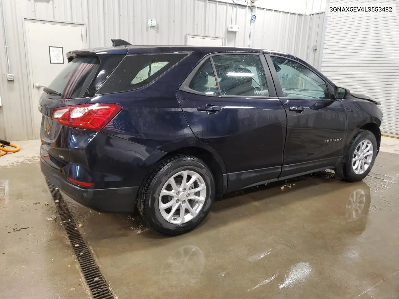 2020 Chevrolet Equinox VIN: 3GNAX5EV4LS553482 Lot: 62360465