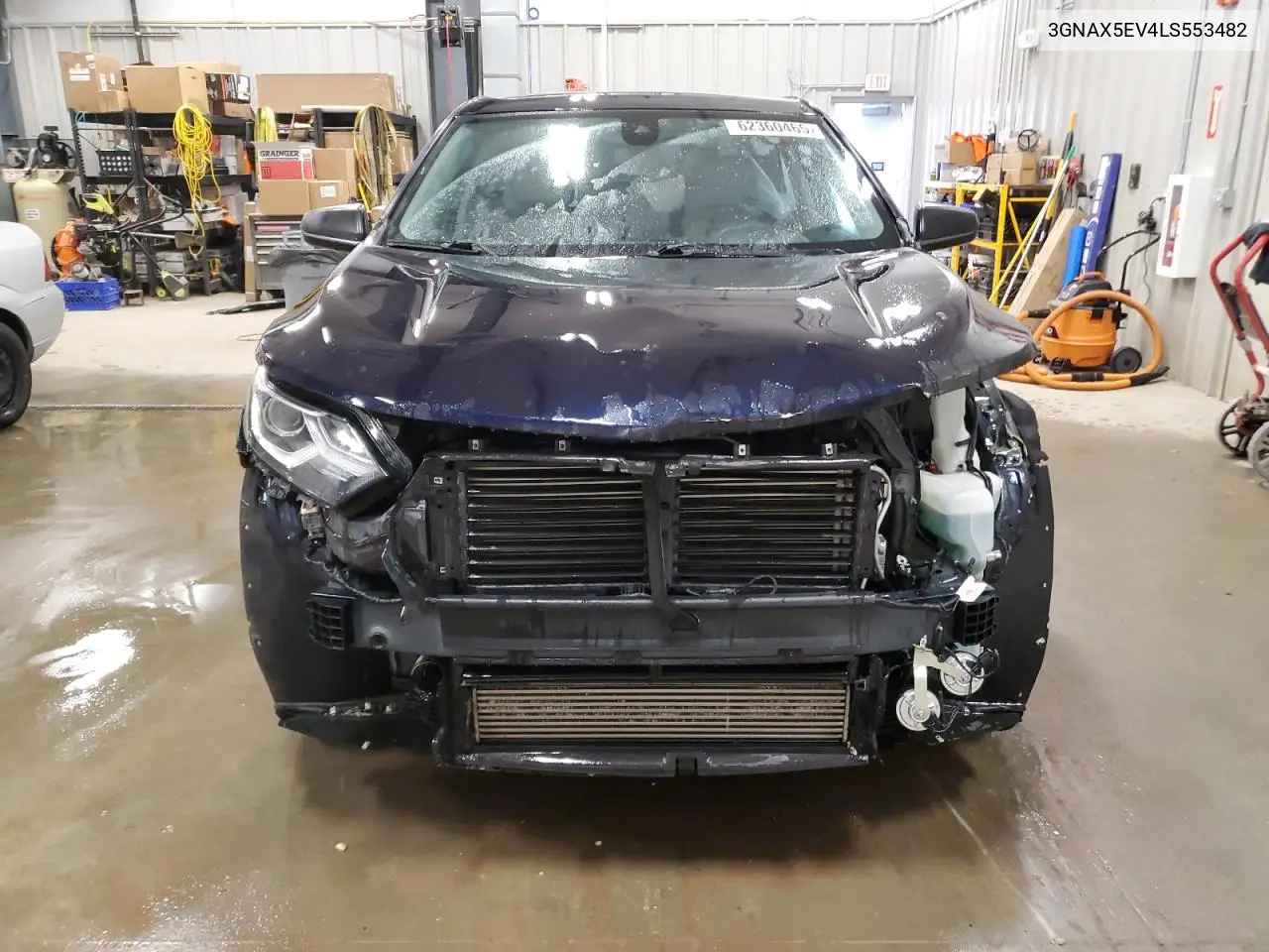 2020 Chevrolet Equinox VIN: 3GNAX5EV4LS553482 Lot: 62360465