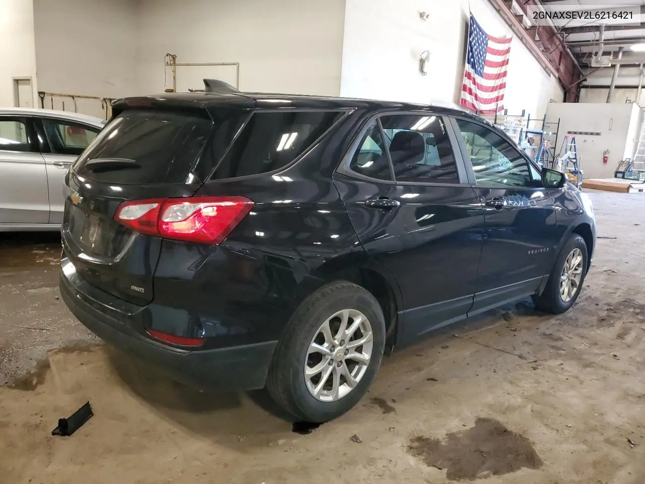 2020 Chevrolet Equinox Ls VIN: 2GNAXSEV2L6216421 Lot: 62853375