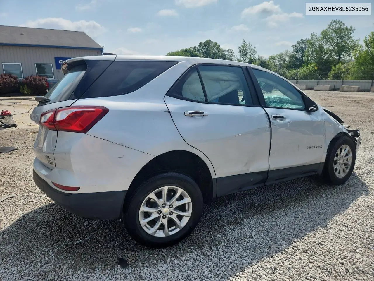 2020 Chevrolet Equinox Ls VIN: 2GNAXHEV8L6235056 Lot: 62875215