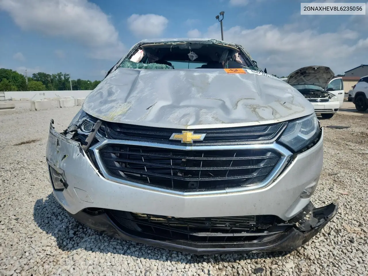 2020 Chevrolet Equinox Ls VIN: 2GNAXHEV8L6235056 Lot: 62875215