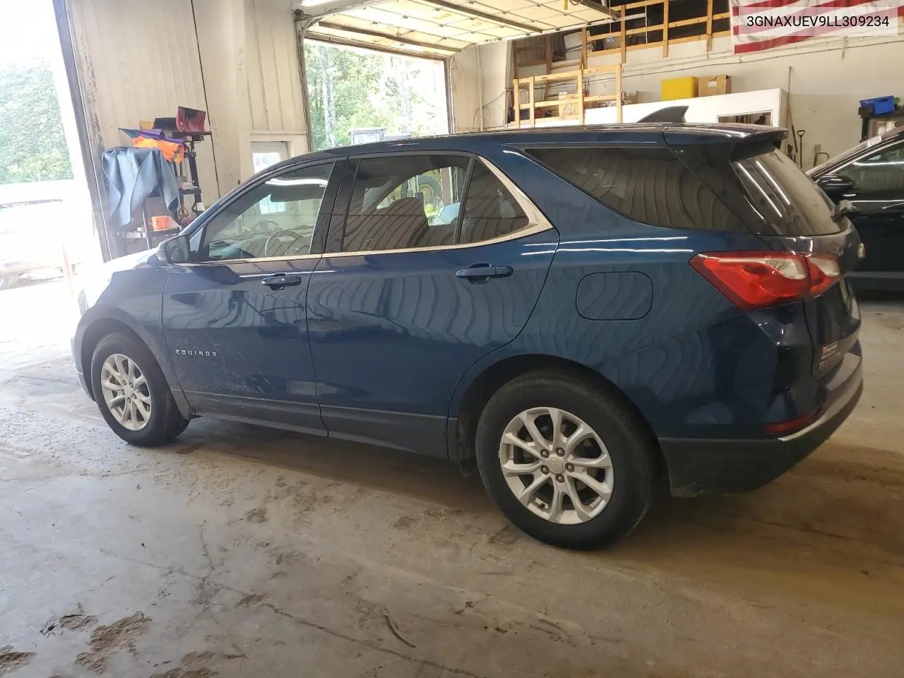 2020 Chevrolet Equinox Lt VIN: 3GNAXUEV9LL309234 Lot: 62877735