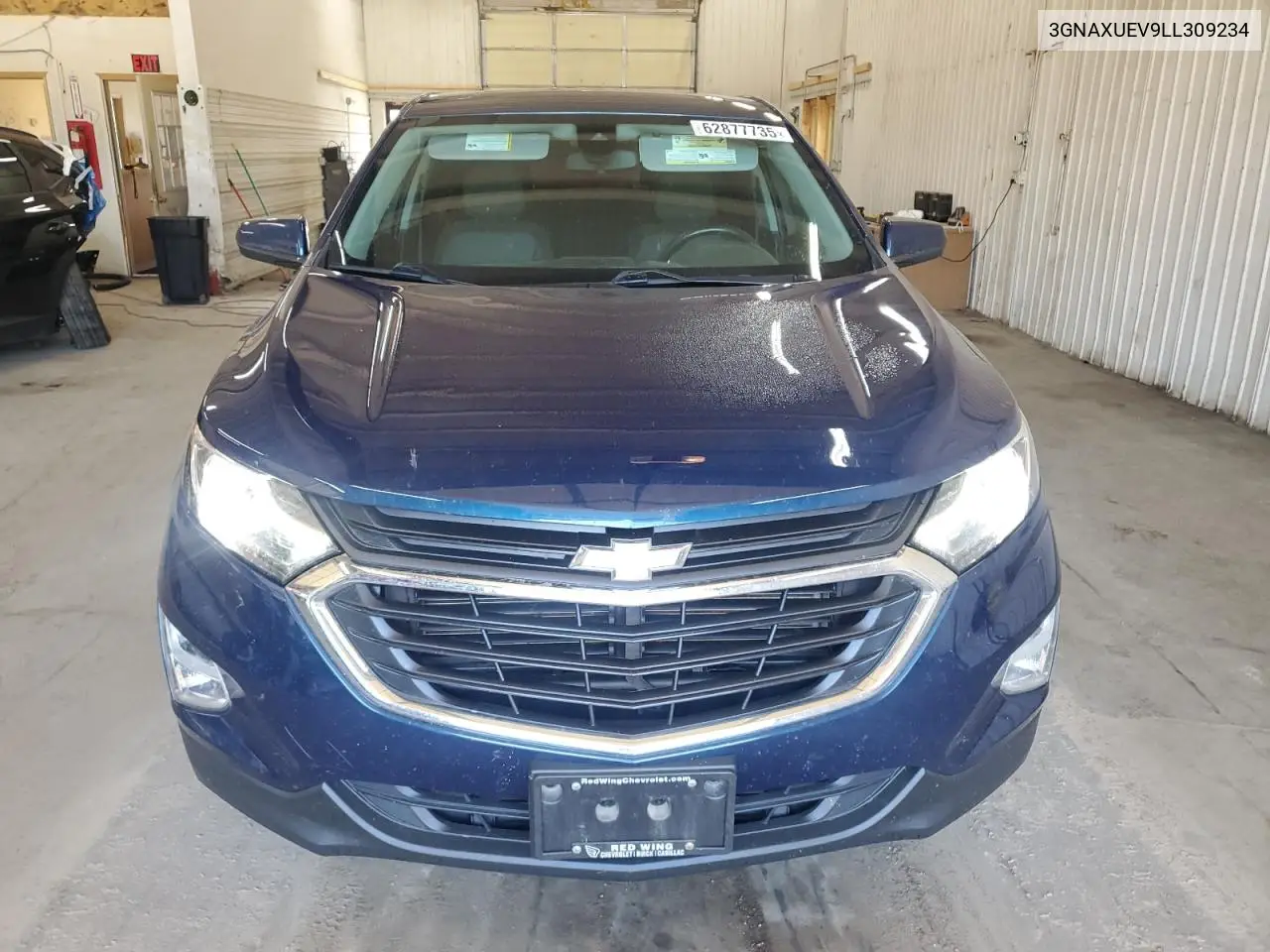 2020 Chevrolet Equinox Lt VIN: 3GNAXUEV9LL309234 Lot: 62877735