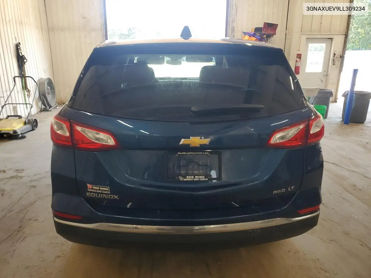 2020 Chevrolet Equinox Lt VIN: 3GNAXUEV9LL309234 Lot: 62877735