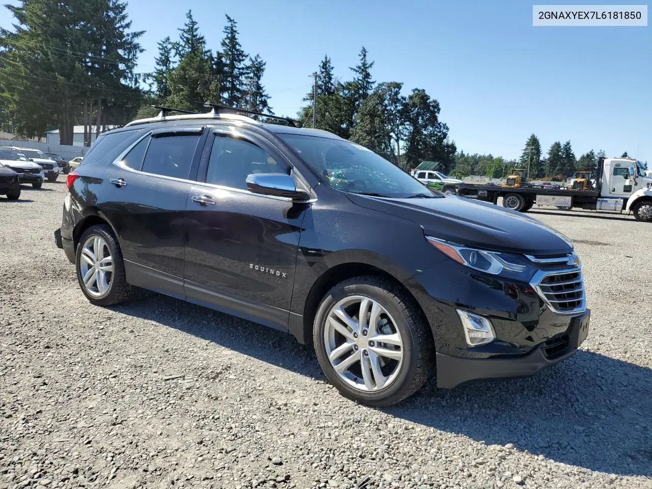 2020 Chevrolet Equinox Premier VIN: 2GNAXYEX7L6181850 Lot: 62881175
