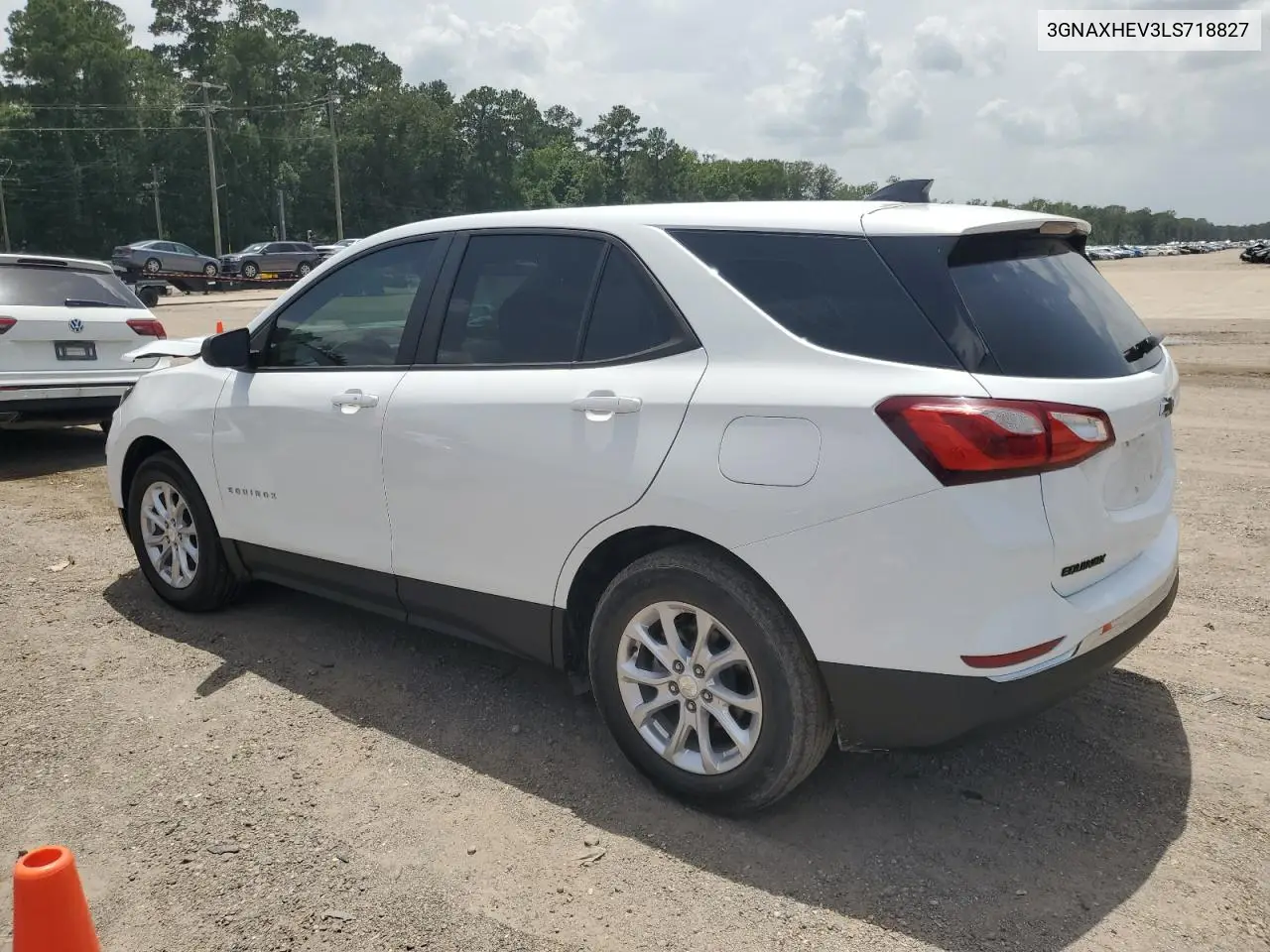 2020 Chevrolet Equinox Ls VIN: 3GNAXHEV3LS718827 Lot: 62937365