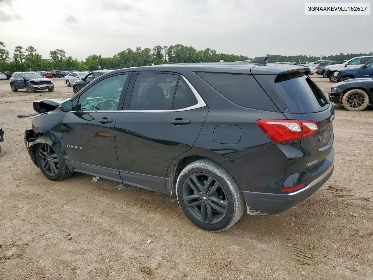 2020 Chevrolet Equinox Lt VIN: 3GNAXKEV9LL162627 Lot: 63012345