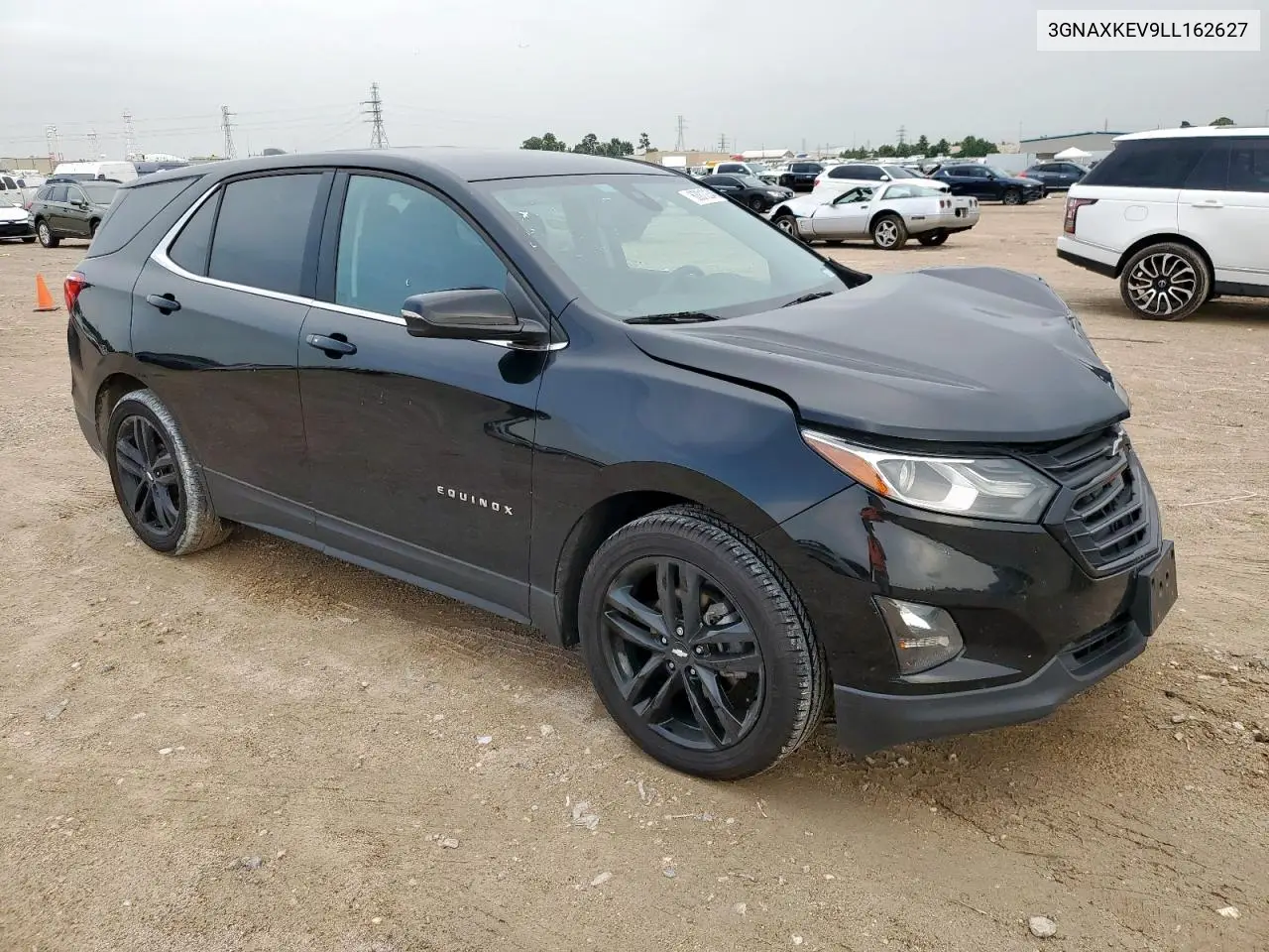 2020 Chevrolet Equinox Lt VIN: 3GNAXKEV9LL162627 Lot: 63012345