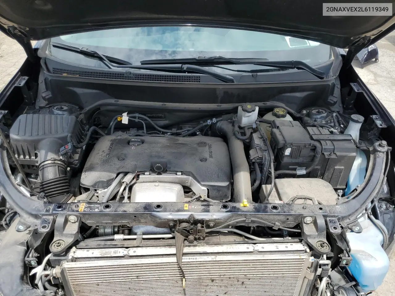 2020 Chevrolet Equinox Lt VIN: 2GNAXVEX2L6119349 Lot: 63060535