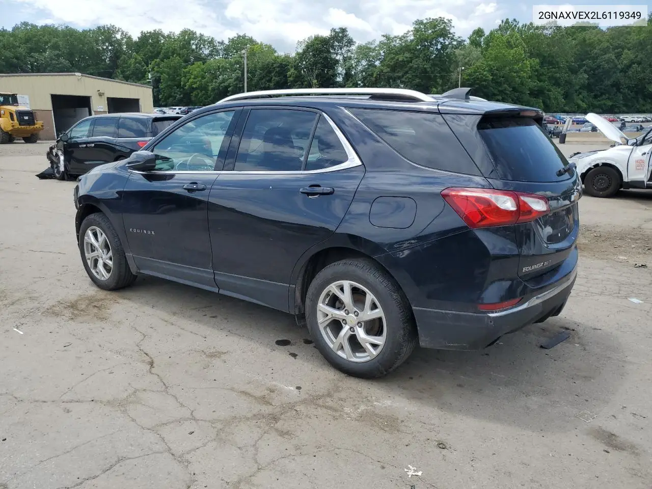 2020 Chevrolet Equinox Lt VIN: 2GNAXVEX2L6119349 Lot: 63060535