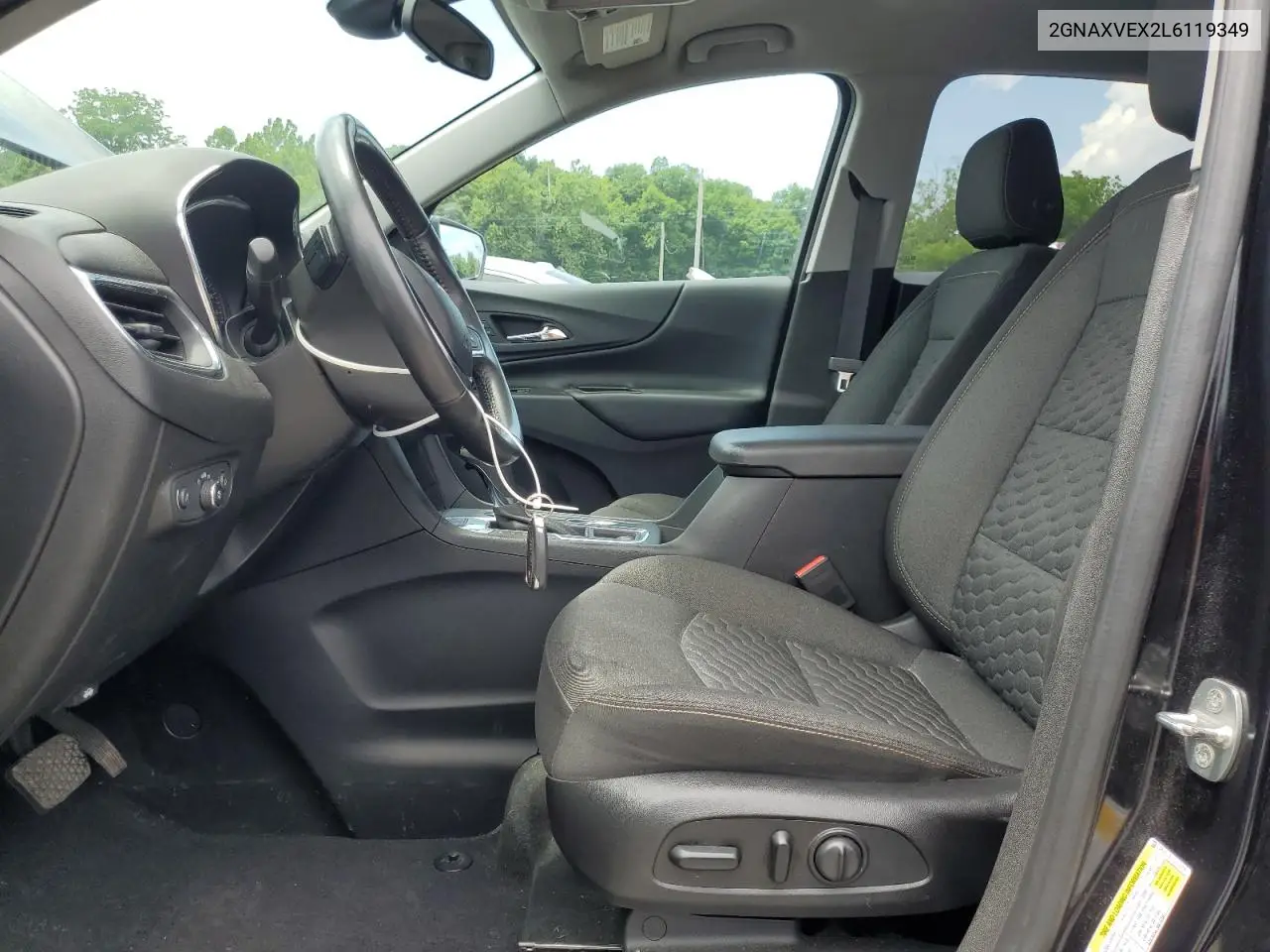 2020 Chevrolet Equinox Lt VIN: 2GNAXVEX2L6119349 Lot: 63060535