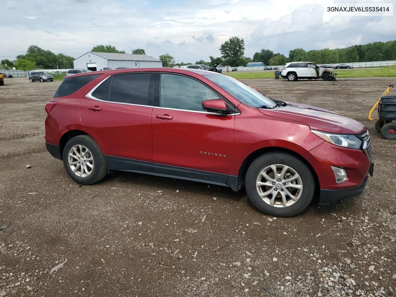 2020 Chevrolet Equinox Lt VIN: 3GNAXJEV6LS535414 Lot: 63136795