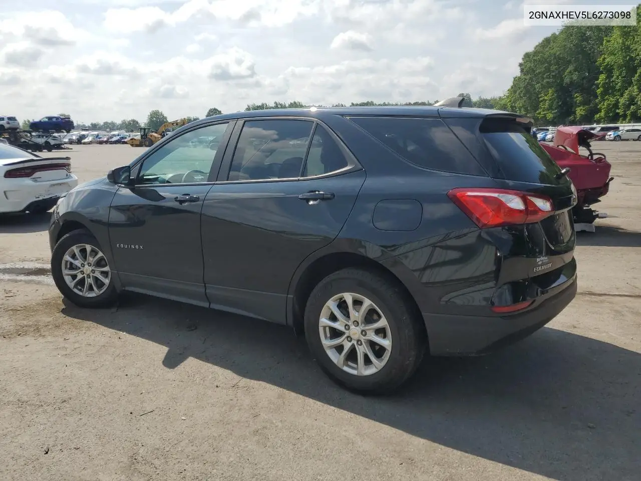 2020 Chevrolet Equinox Ls VIN: 2GNAXHEV5L6273098 Lot: 63158755