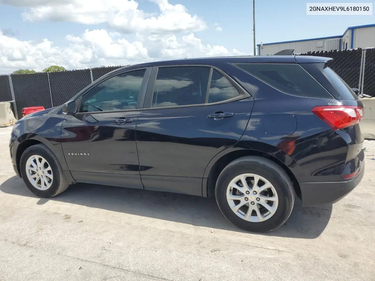 2020 Chevrolet Equinox Ls VIN: 2GNAXHEV9L6180150 Lot: 63413185