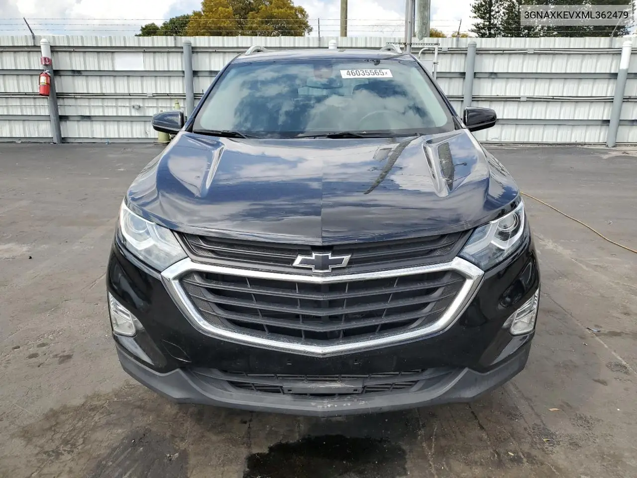 2021 Chevrolet Equinox Lt VIN: 3GNAXKEVXML362479 Lot: 46035565