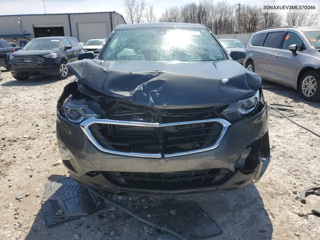2021 Chevrolet Equinox Lt VIN: 3GNAXUEV3ML370046 Lot: 52885645