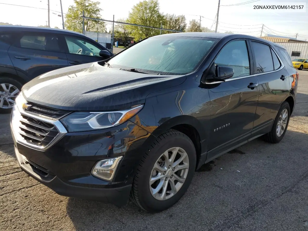 2021 Chevrolet Equinox Lt VIN: 2GNAXKEV0M6142157 Lot: 53597005