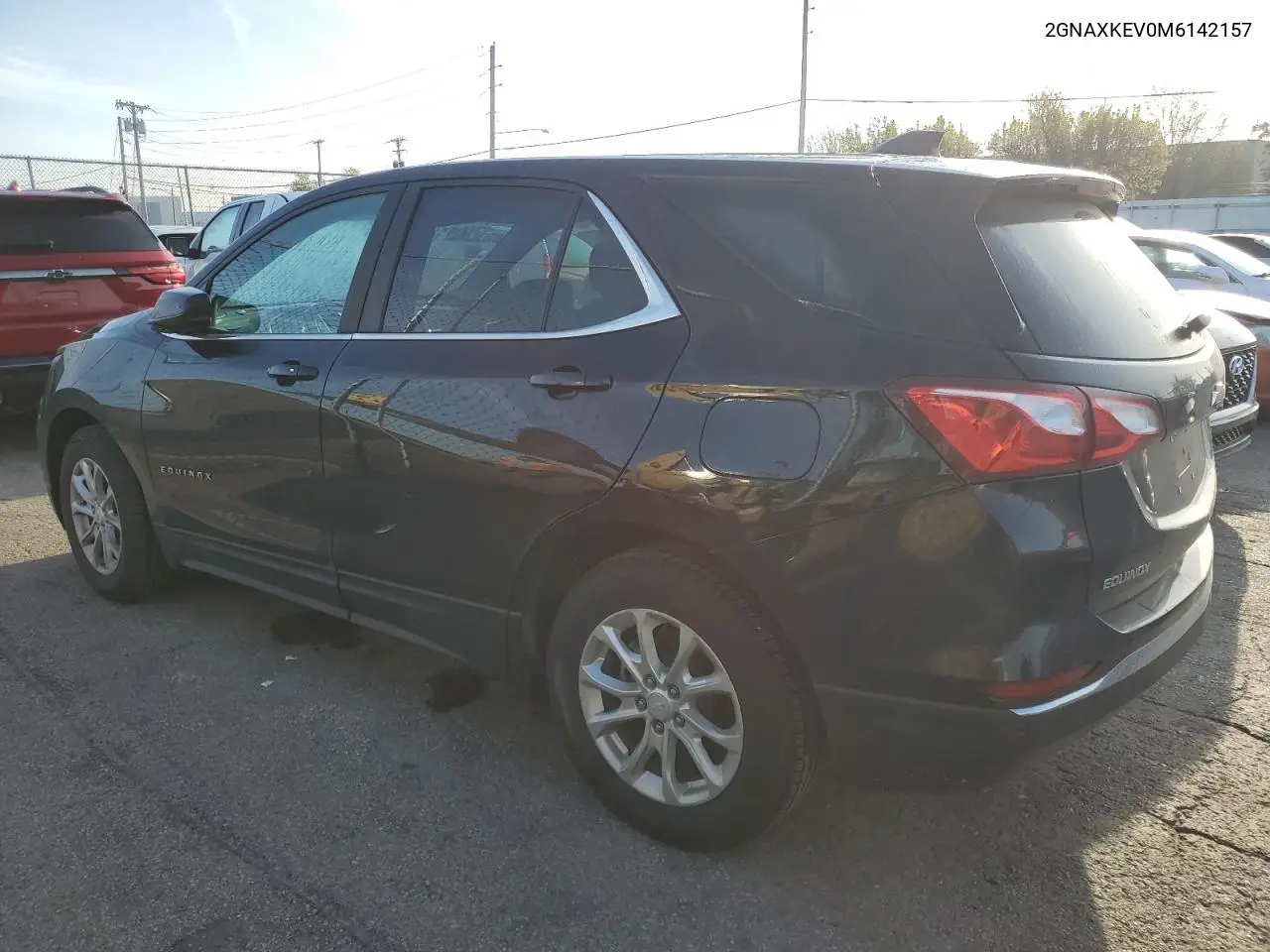 2021 Chevrolet Equinox Lt VIN: 2GNAXKEV0M6142157 Lot: 53597005