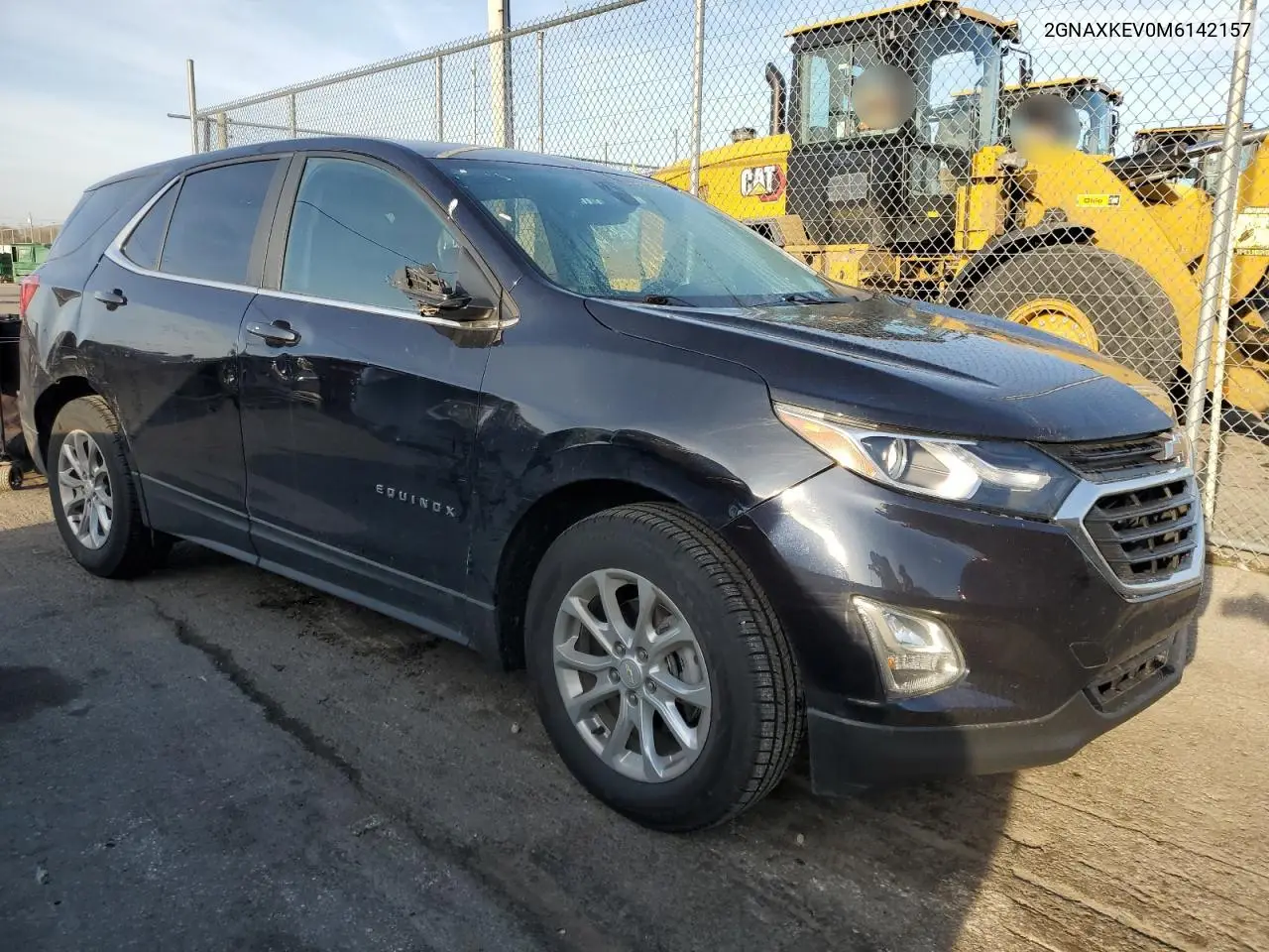 2021 Chevrolet Equinox Lt VIN: 2GNAXKEV0M6142157 Lot: 53597005
