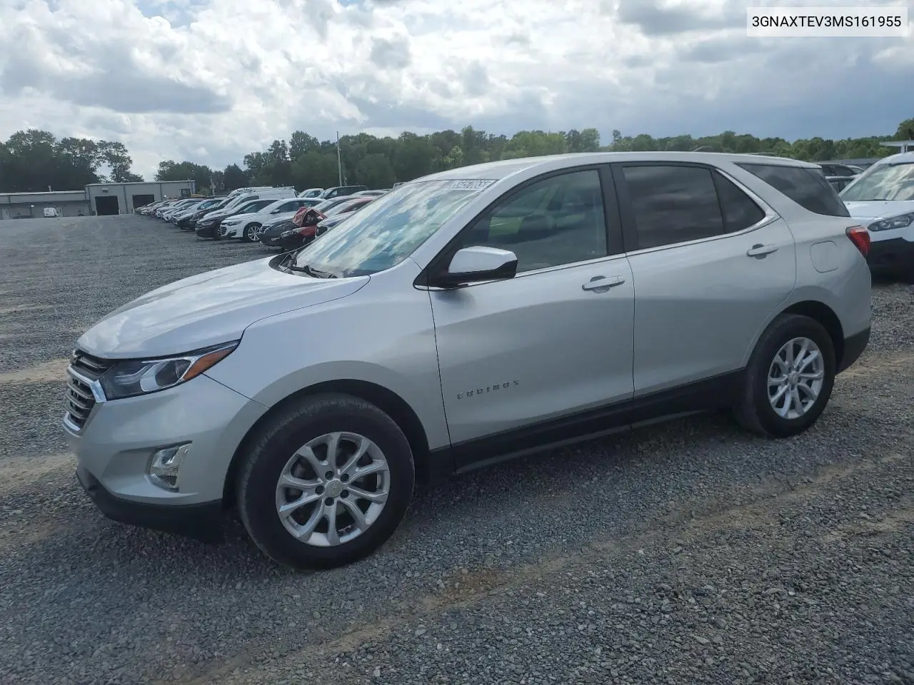 2021 Chevrolet Equinox Lt VIN: 3GNAXTEV3MS161955 Lot: 55457865