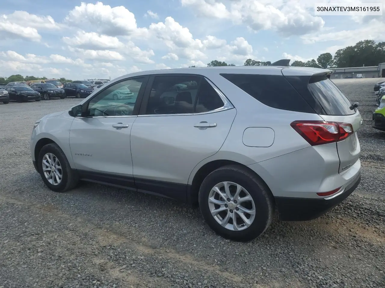 2021 Chevrolet Equinox Lt VIN: 3GNAXTEV3MS161955 Lot: 55457865