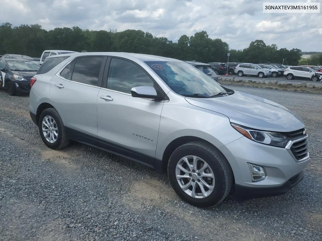 2021 Chevrolet Equinox Lt VIN: 3GNAXTEV3MS161955 Lot: 55457865