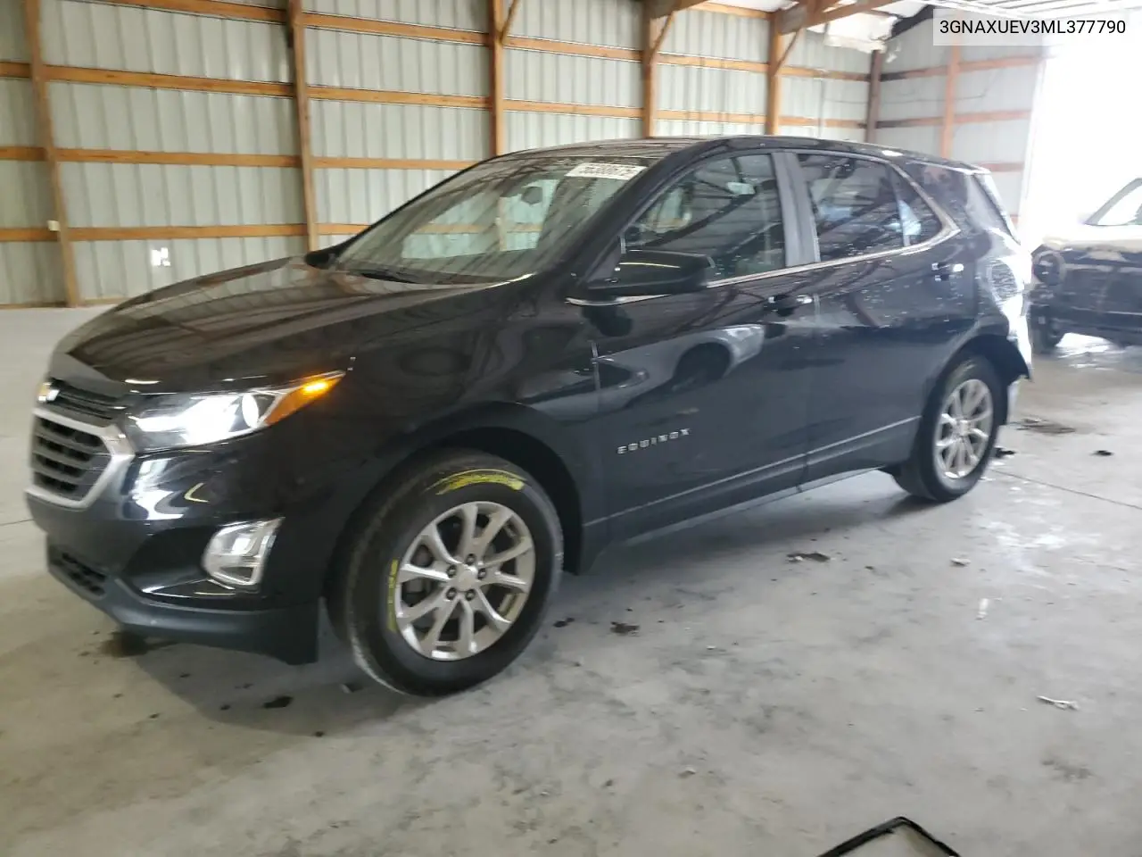 2021 Chevrolet Equinox Lt VIN: 3GNAXUEV3ML377790 Lot: 56388675