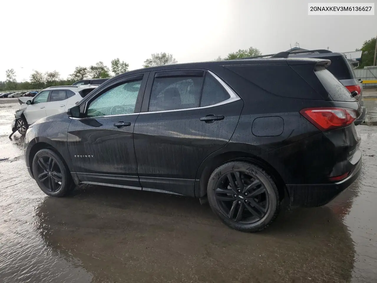 2021 Chevrolet Equinox Lt VIN: 2GNAXKEV3M6136627 Lot: 56835155