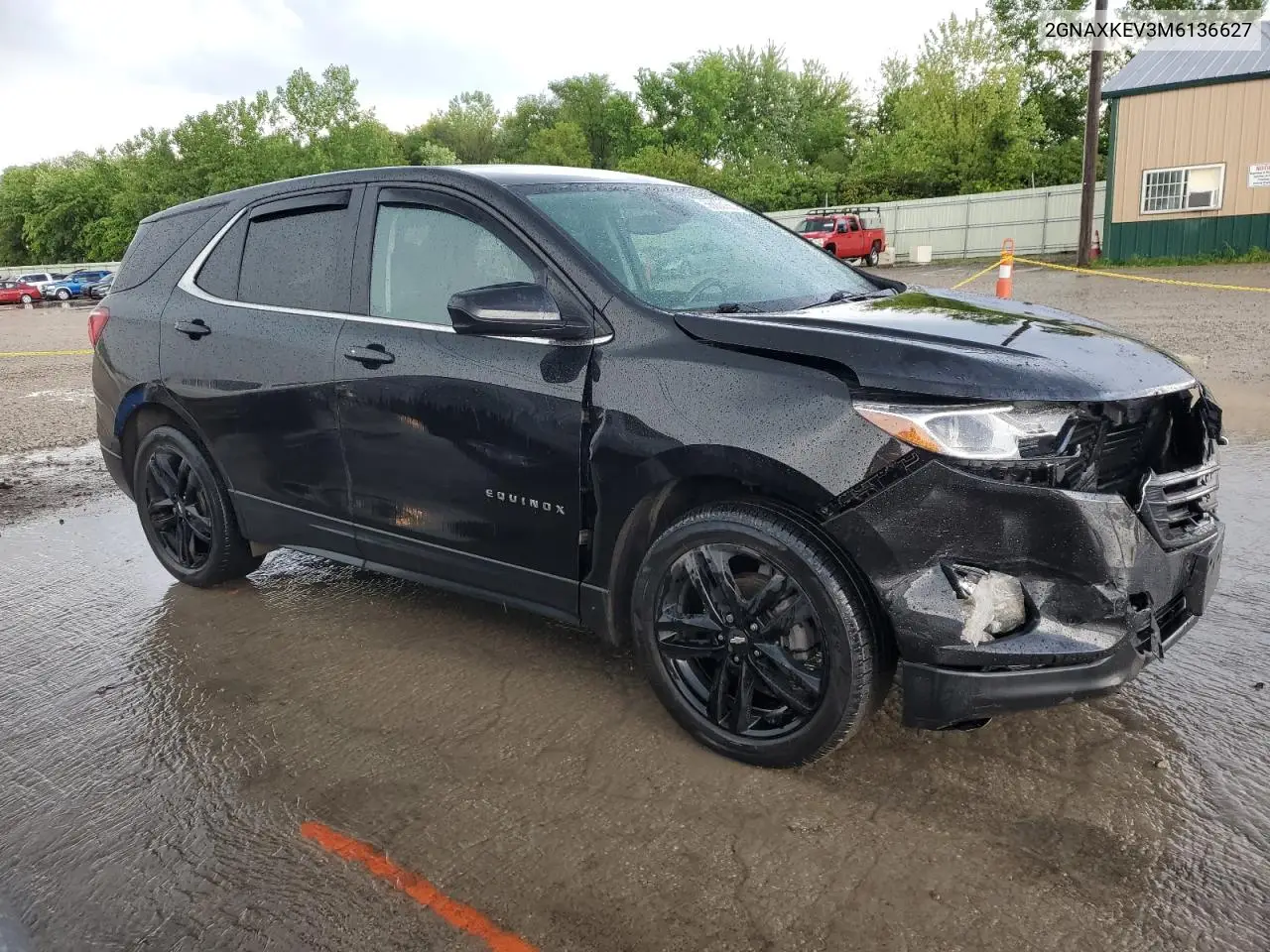 2021 Chevrolet Equinox Lt VIN: 2GNAXKEV3M6136627 Lot: 56835155