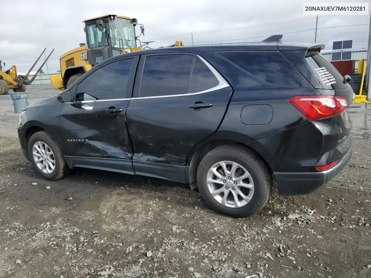 2021 Chevrolet Equinox Lt VIN: 2GNAXUEV7M6120281 Lot: 56906625