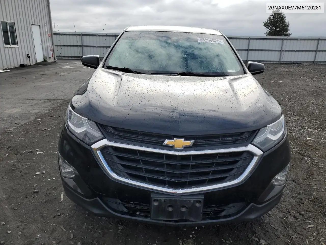 2021 Chevrolet Equinox Lt VIN: 2GNAXUEV7M6120281 Lot: 56906625