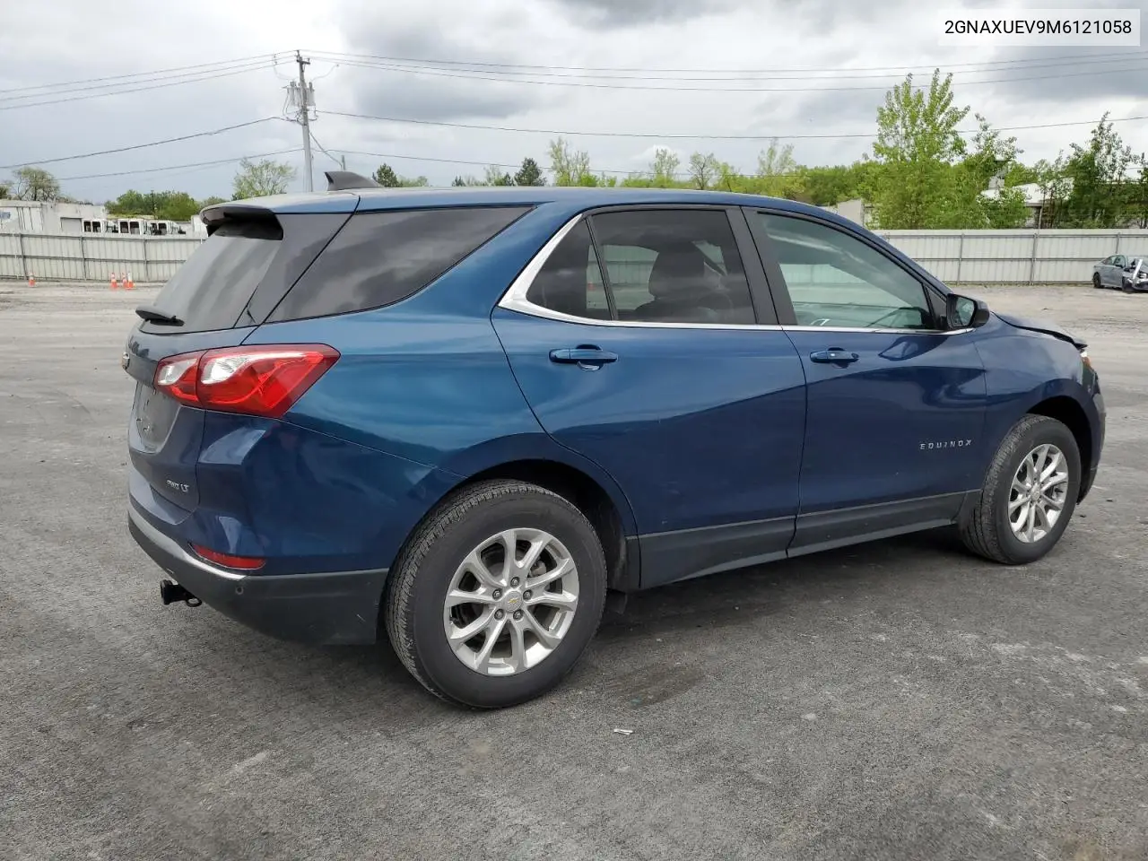 2021 Chevrolet Equinox Lt VIN: 2GNAXUEV9M6121058 Lot: 56971815