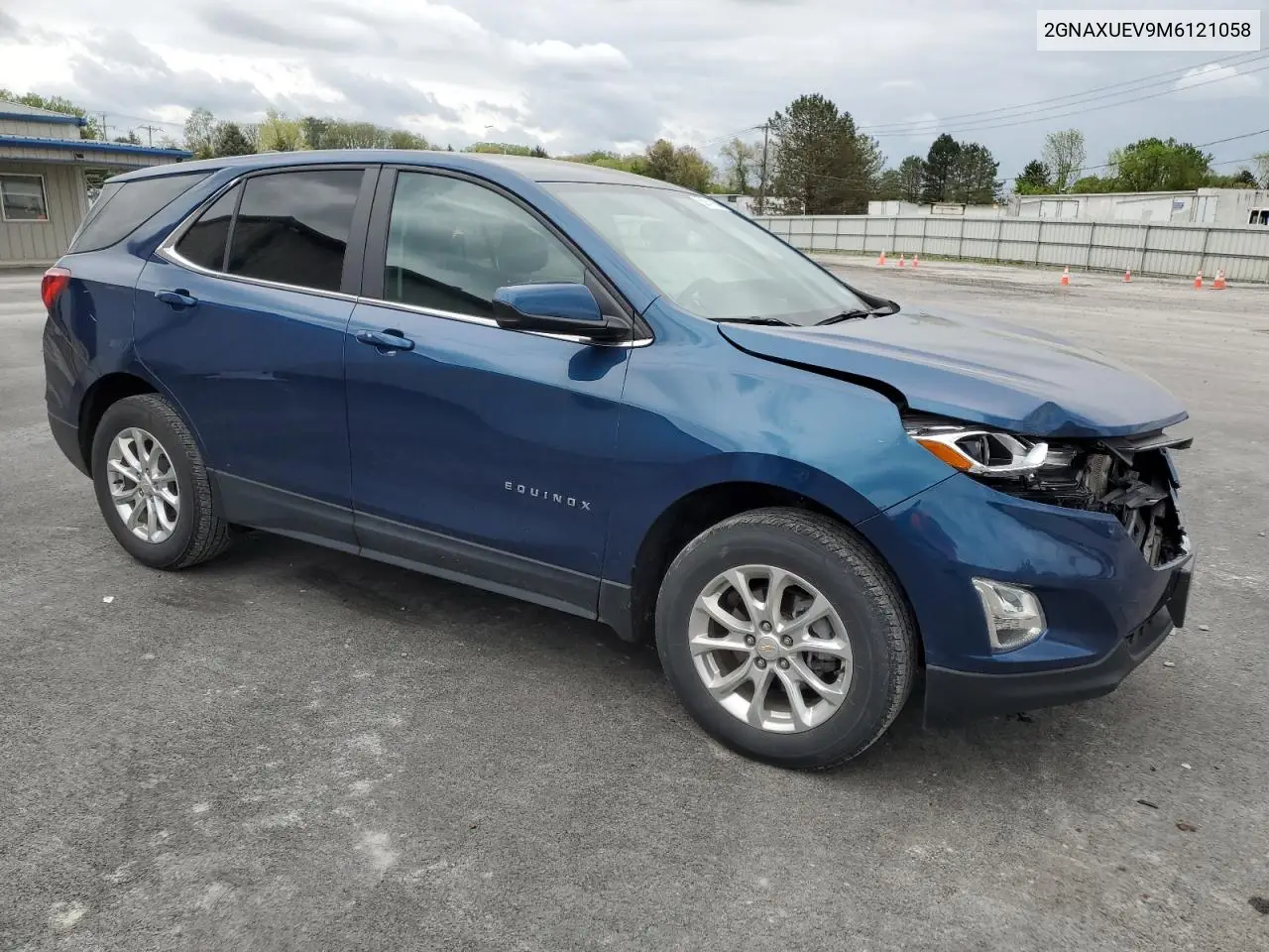 2021 Chevrolet Equinox Lt VIN: 2GNAXUEV9M6121058 Lot: 56971815