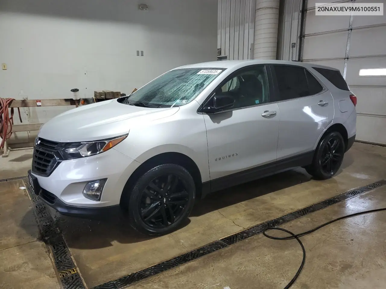 2021 Chevrolet Equinox Lt VIN: 2GNAXUEV9M6100551 Lot: 57058635