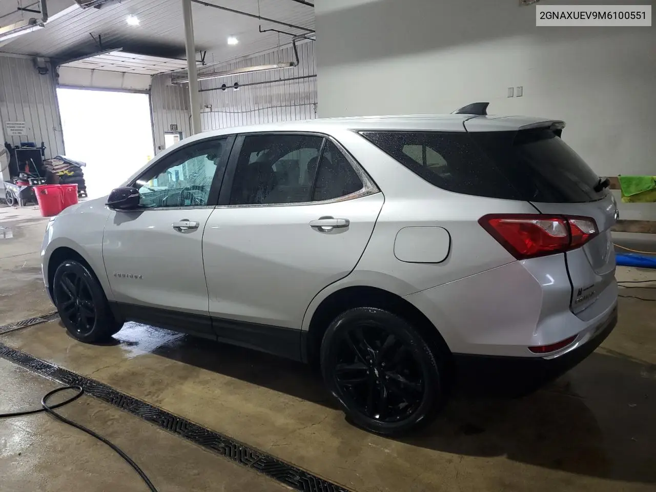 2021 Chevrolet Equinox Lt VIN: 2GNAXUEV9M6100551 Lot: 57058635