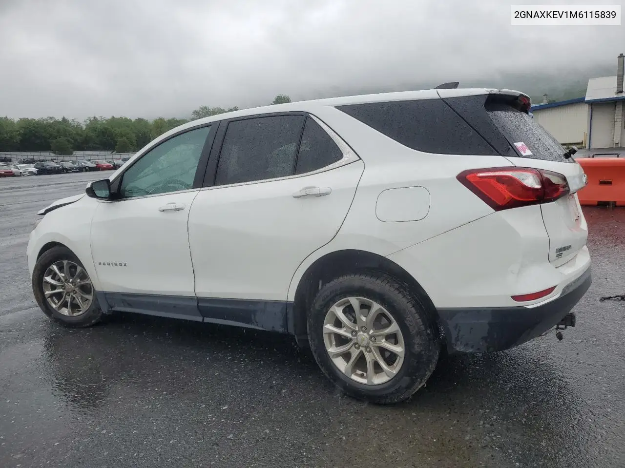 2021 Chevrolet Equinox Lt VIN: 2GNAXKEV1M6115839 Lot: 58525525