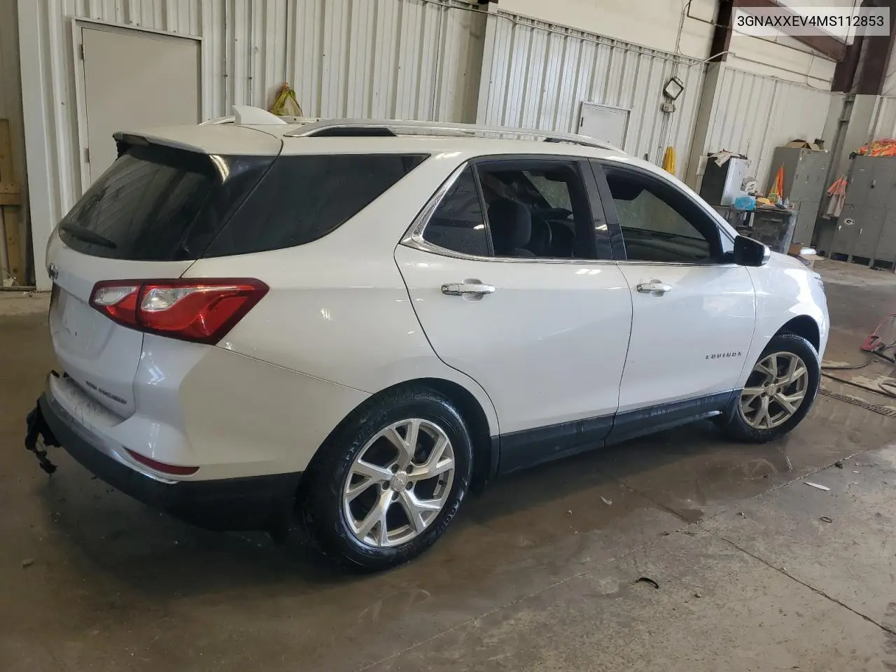 2021 Chevrolet Equinox Premier VIN: 3GNAXXEV4MS112853 Lot: 62007245
