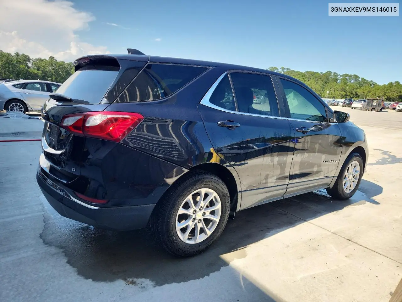 2021 Chevrolet Equinox Lt VIN: 3GNAXKEV9MS146015 Lot: 62174245