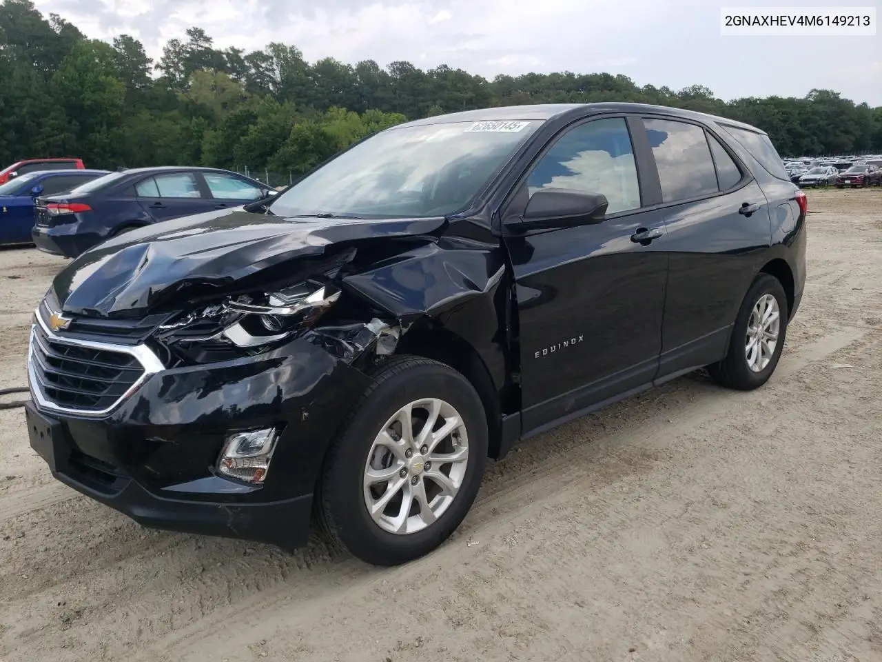 2021 Chevrolet Equinox Ls VIN: 2GNAXHEV4M6149213 Lot: 62650145