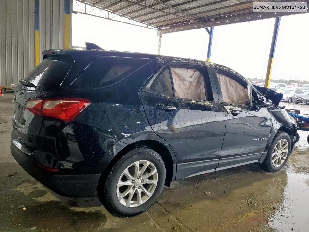 2021 Chevrolet Equinox Ls VIN: 3GNAXHEVXMS134720 Lot: 62805585