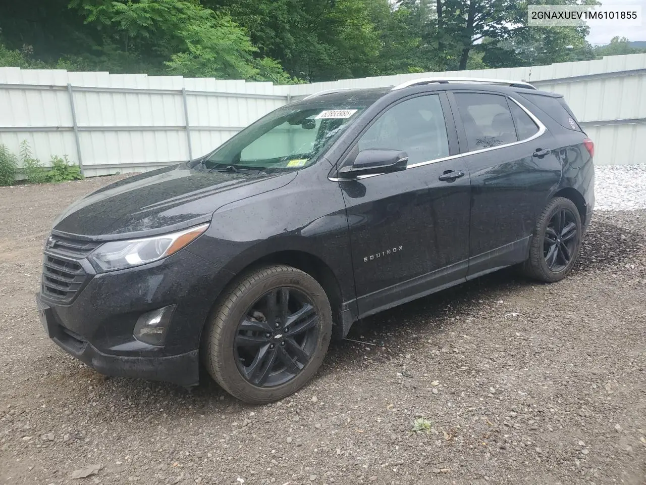 2021 Chevrolet Equinox Lt VIN: 2GNAXUEV1M6101855 Lot: 62853985