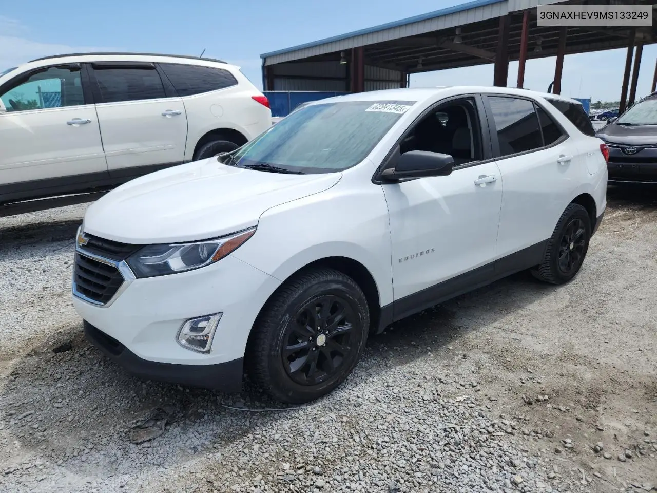 2021 Chevrolet Equinox Ls VIN: 3GNAXHEV9MS133249 Lot: 62941345