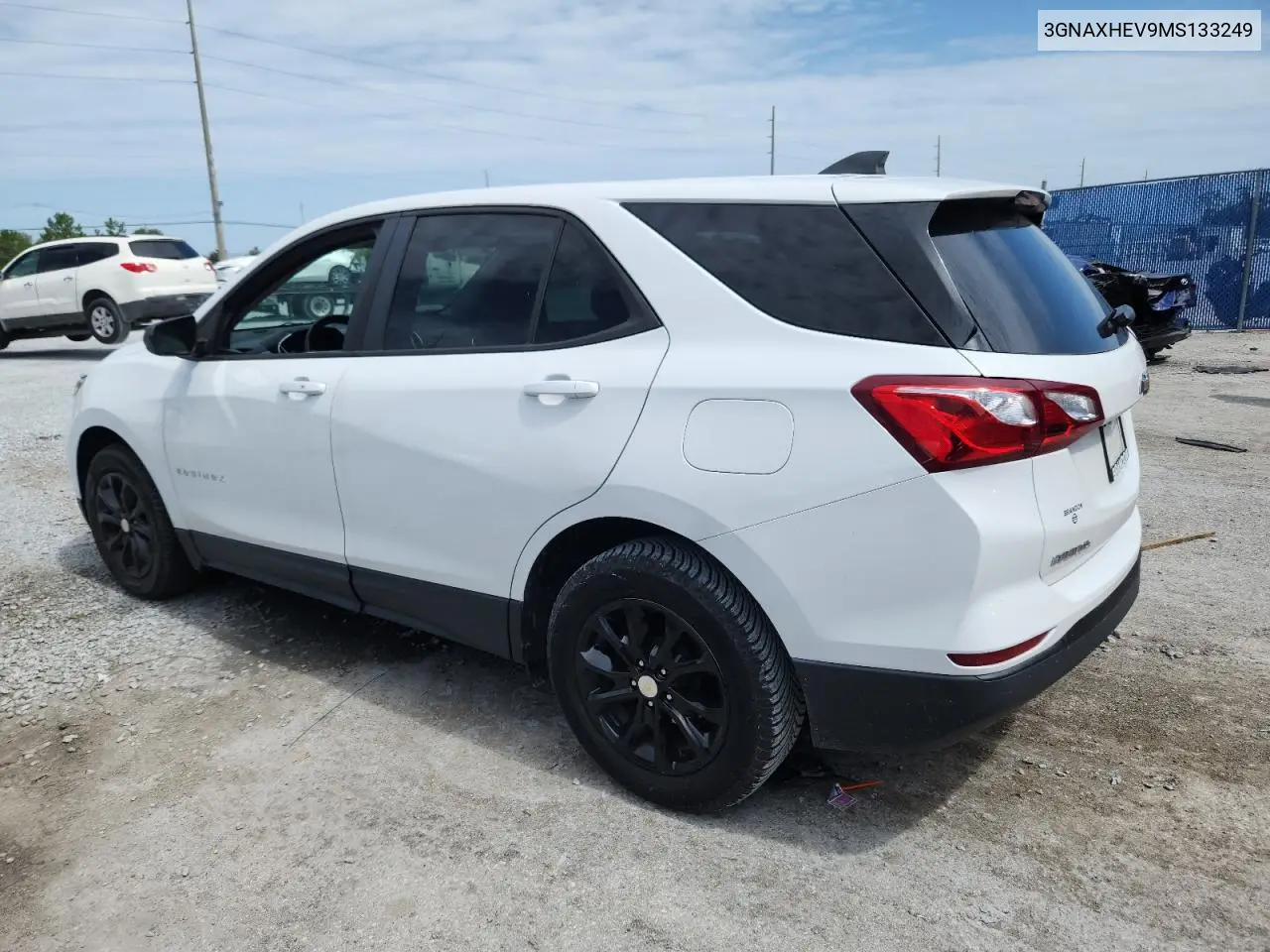 2021 Chevrolet Equinox Ls VIN: 3GNAXHEV9MS133249 Lot: 62941345