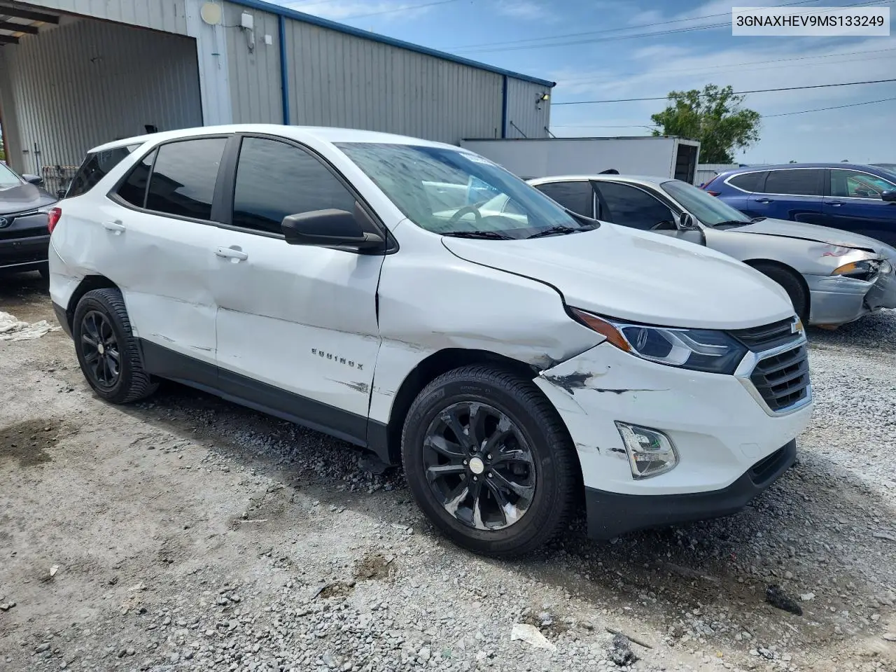 2021 Chevrolet Equinox Ls VIN: 3GNAXHEV9MS133249 Lot: 62941345