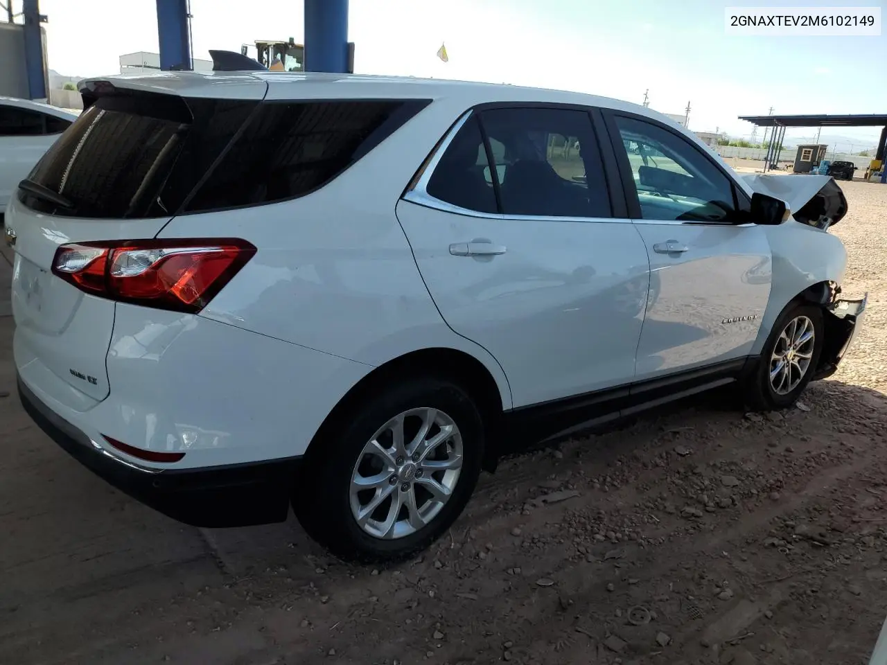 2021 Chevrolet Equinox Lt VIN: 2GNAXTEV2M6102149 Lot: 65926025