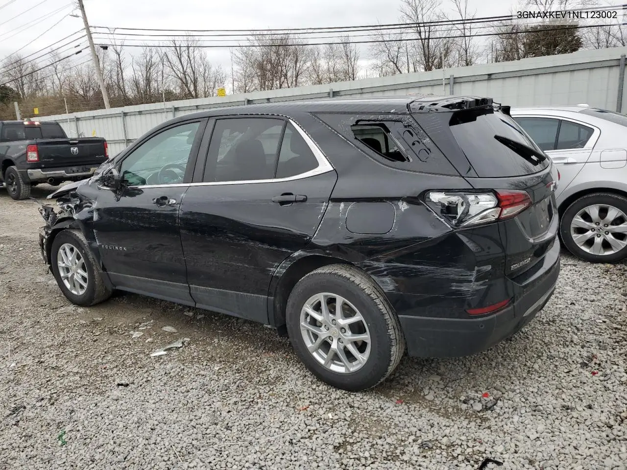 2022 Chevrolet Equinox Lt VIN: 3GNAXKEV1NL123002 Lot: 48397155