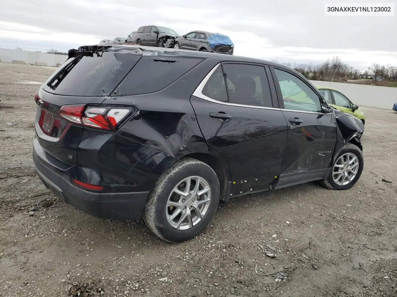 2022 Chevrolet Equinox Lt VIN: 3GNAXKEV1NL123002 Lot: 48397155