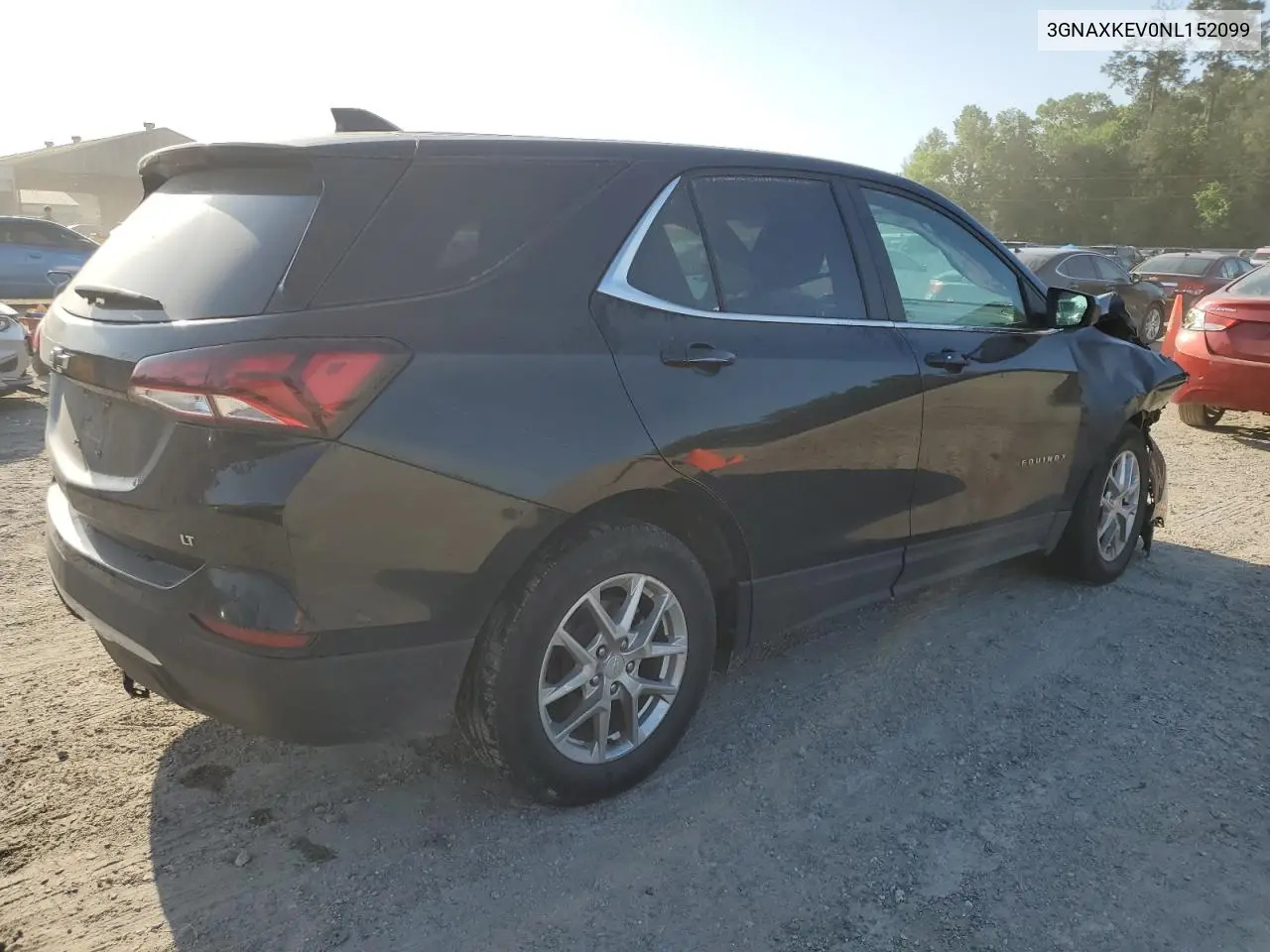 2022 Chevrolet Equinox Lt VIN: 3GNAXKEV0NL152099 Lot: 52680185