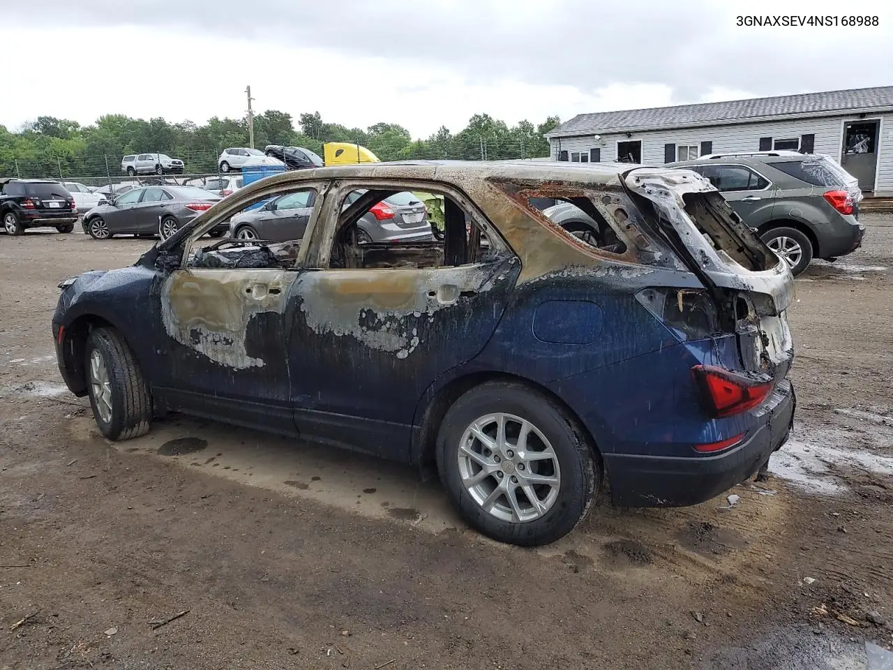 2022 Chevrolet Equinox Ls VIN: 3GNAXSEV4NS168988 Lot: 57650475