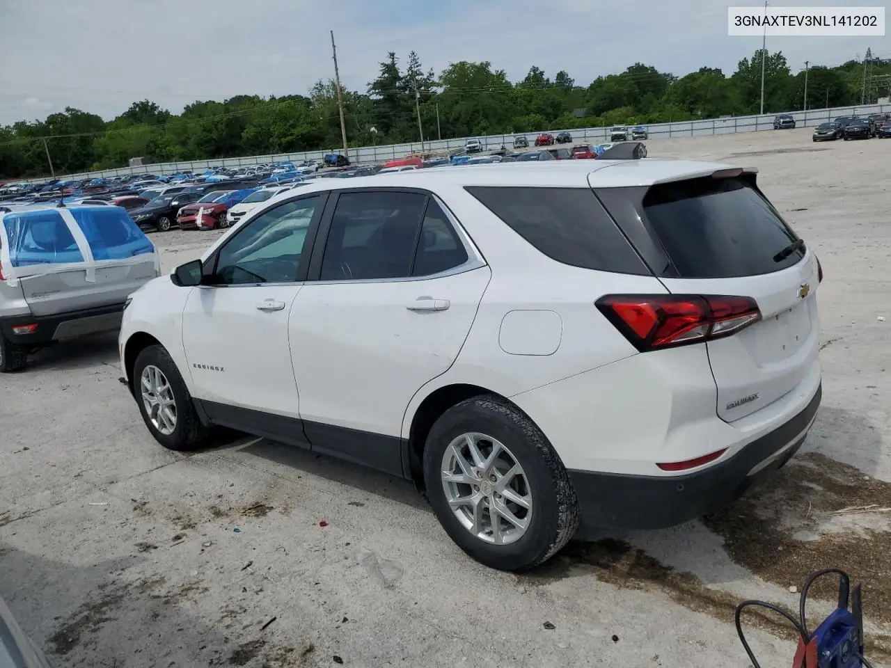 2022 Chevrolet Equinox Lt VIN: 3GNAXTEV3NL141202 Lot: 58566015